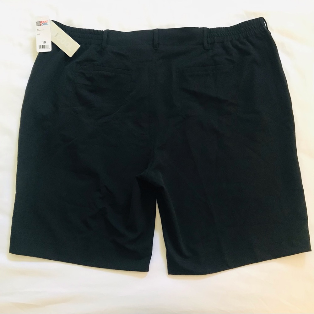 32 Degrees Cool Bermuda Black Shorts Women’s 18 New with Tags Lightweight - Picture 6 of 13